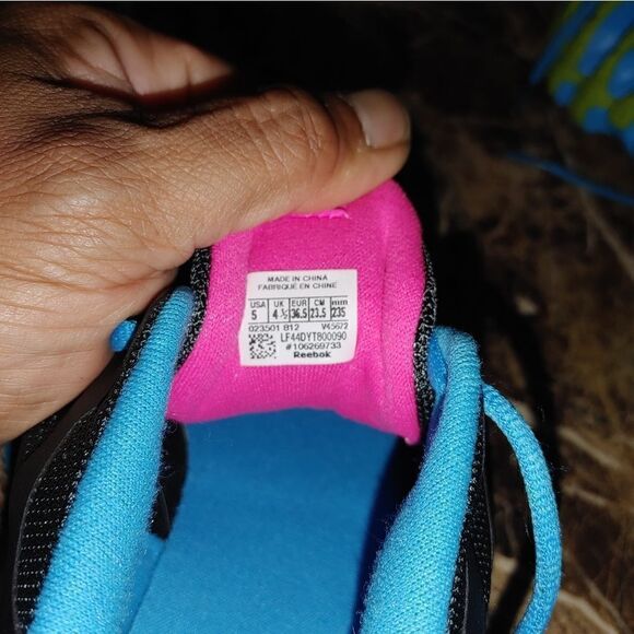 Reebok youth zigtech running shoes snearker youth size 5 women size 7 0185 - Picture 10 of 12